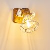 Wall Light Nifun brown, white, 1-light source