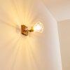 Wall Light Nifun brown, white, 1-light source