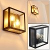Caudry Outdoor Wall Light black, 2-light sources