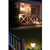 Philips HUE AMBIANCE WHITE & COLOR ECONIC pedestal light LED black, 1-light source, Colour changer