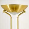 Rom uplighter LED brass, 2-light sources
