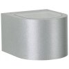Albert 2340 outdoor wall light LED silver, 2-light sources