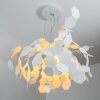Zavaluce Andromeda pendant light white, 1-light source