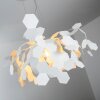 Zavaluce Andromeda pendant light white, 1-light source