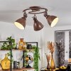 KOPPOM ceiling light rust-coloured, 3-light sources