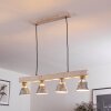 BERKELEY Pendant Light white, 4-light sources