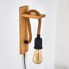SUNNYVALE Wall Light brown, Light wood, black, 1-light source