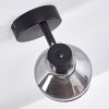 Ceiling Light Tyksov black, 1-light source