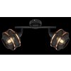 Globo BELLONA Spotlight black, 2-light sources