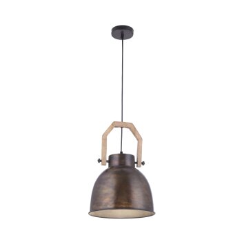 Leuchten-Direkt SAMIA Pendant Light brown, 1-light source