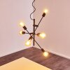 Coppet Pendant Light black-gold, 6-light sources