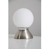 Globo Kitty table lamp chrome, matt nickel, 1-light source
