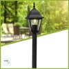 Brilliant NEWPORT outdoor Path Light black, 1-light source
