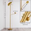 CAZIS Floor Lamp LED brass, 1-light source