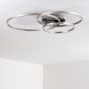Chilkat Ceiling Light LED matt nickel, 1-light source