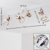 Barbacena Ceiling Light white, 4-light sources