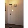 Trio 4264 floor lamp LED chrome, stainless steel, matt nickel, 1-light source