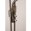 Trio 4264 floor lamp LED chrome, stainless steel, matt nickel, 1-light source
