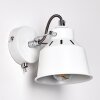 Safari Wall Light white, 1-light source