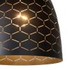 Lucide GALLA Pendant Light black, 1-light source