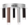 Brilliant Living Cembalo Ceiling Light LED brown, 7-light sources