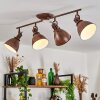 KOPPOM ceiling light rust-coloured, 4-light sources