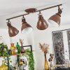 KOPPOM ceiling light rust-coloured, 4-light sources