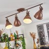 KOPPOM ceiling light rust-coloured, 4-light sources