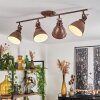 KOPPOM ceiling light rust-coloured, 4-light sources