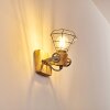 Wall Light Nifun brown, grey, 1-light source