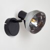Wall Light Tyksov black, 1-light source