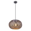 Pendant Light Globo HAMERBEN black, 1-light source