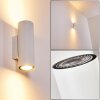Zuoz Wall Light white, 2-light sources