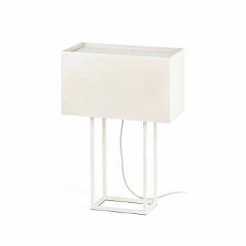 Faro Vesper table lamp white, 2-light sources