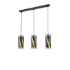 Pendant Light Reality FARINA black, 3-light sources