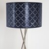 MELDAL floor lamp matt nickel, 1-light source