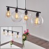 BAUDETTE Pendant Light black, 4-light sources