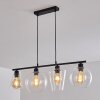 BAUDETTE Pendant Light black, 4-light sources