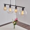 BAUDETTE Pendant Light black, 4-light sources