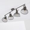 OKSEVEJ Ceiling Light silver, 4-light sources