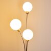 BERNADO Floor Lamp matt nickel, 3-light sources