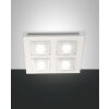 Fabas Luce FORMIA Ceiling light LED white, 4-light sources