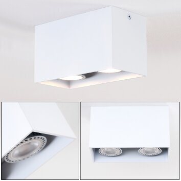 Awuna Ceiling Light white, 2-light sources