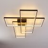 GHANA Ceiling Light LED black, 1-light source, Remote control