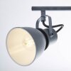 Brilliant BOGART spotlight tube grey, 3-light sources