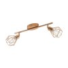 Eglo ZAPATA ceiling spotlight LED copper, 2-light sources