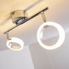 SOPPANA Ceiling light LED chrome, 2-light sources
