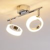 SOPPANA Ceiling light LED chrome, 2-light sources