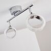 SOPPANA Ceiling light LED chrome, 2-light sources