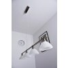 Globo RUBEN hanging light stainless steel, 4-light sources